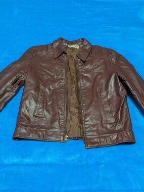 🤎 Brown Leather Jacket 🤎